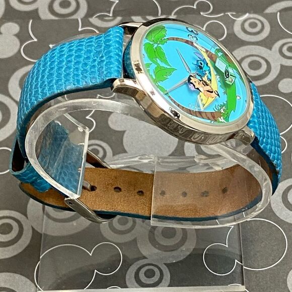 Vintage Disney Time Works LILO & Stitch Unisex 3-D Look Watch - Picture 5 of 15